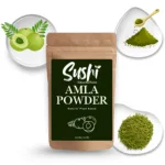 100% Natural Amla Powder by Sushi Industries ; Herbal Hair Strengthener & Immunity Enhancer for Skin & Wellness