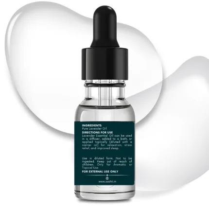 100% Pure Lavender Essential Oil by Sushi Industries ; Soothing Herbal Oil for Stress Relief, Better Sleep & Glowing Skin