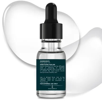 100% Pure Lemon Essential Oil by Sushi Industries ; Refreshing Citrus Scent for Skin Care, Energy Boost & Air Purification