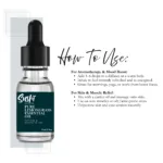 100% Pure Lemongrass Essential Oil by Sushi Industries ; Energizing Herbal Oil for Aromatherapy, Muscle Relief & Skin Care