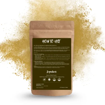 100% Natural Methi Powder by Sushi Industries ; Herbal Remedy for Hair Fall Control, Dandruff & Metabolic Support