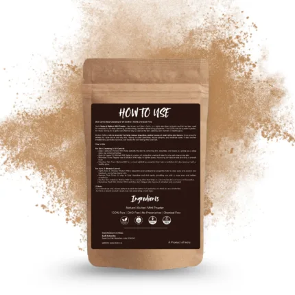 100% Natural Multani Mitti Powder by Sushi Industries ; Herbal Clay Mask for Clear Skin, Oil Control & Detox