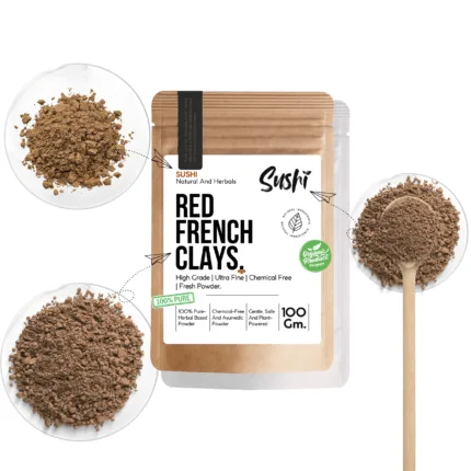 Red French Clay Powder – The Perfect Detox & Glow for Skin & Hair