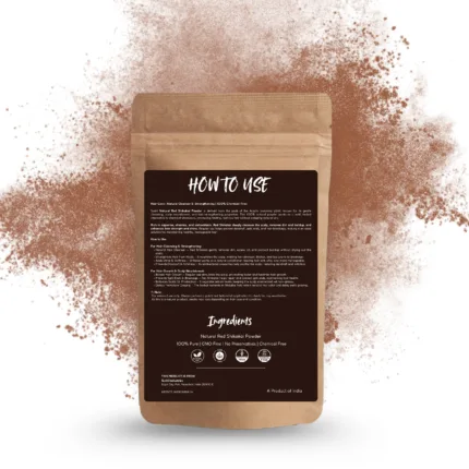 100% Natural Red Shikakai Powder by Sushi Industries ; Herbal Shampoo Alternative for Hair Growth & Scalp Health
