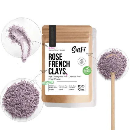 Rose French Clay Powder – The Ultimate Detox for Glowing Skin & Healthy Hair