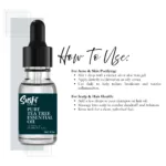 100% Pure Tea Tree Essential Oil by Sushi Industries ; Herbal Antibacterial Oil for Acne Care, Dandruff Control & Aromatherapy