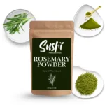 Organic rosemary leaf powder for hair care and skin health – natural herbal remedy